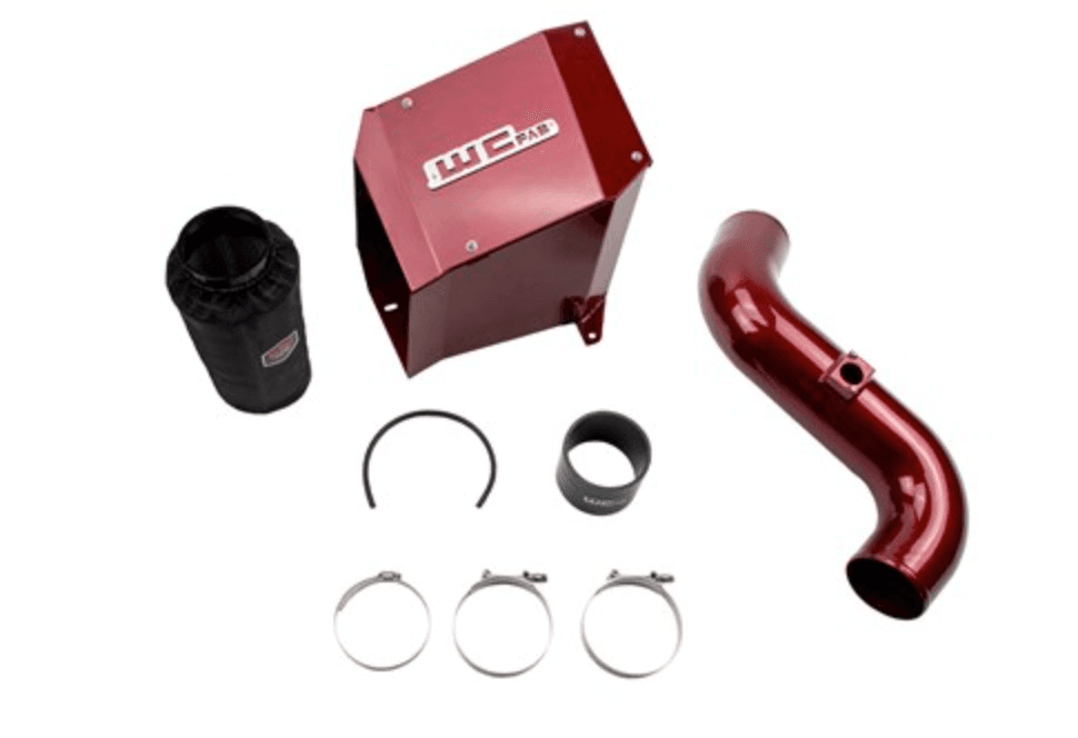 2007.5-2010 LMM WCFAB 4" INTAKE KIT WITH AIR BOX (WCF100193) 2