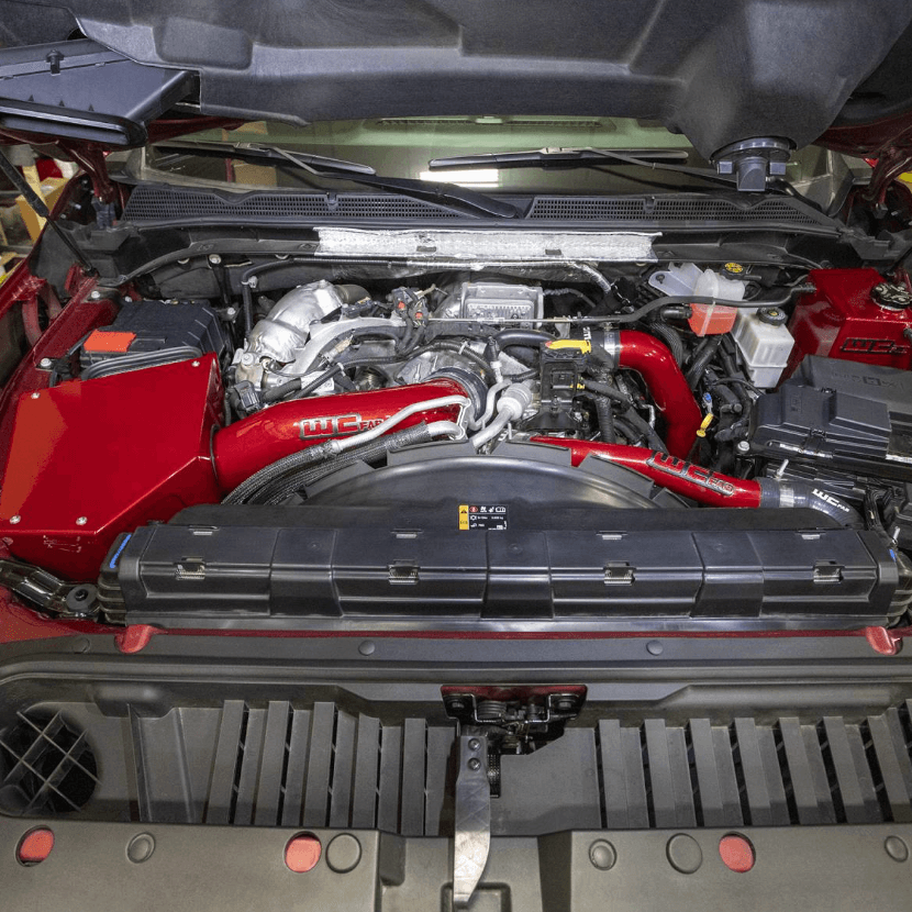 2020-2026 L5P WCFAB 4" STAGE 2 INTAKE KIT WITH AIR BOX 2