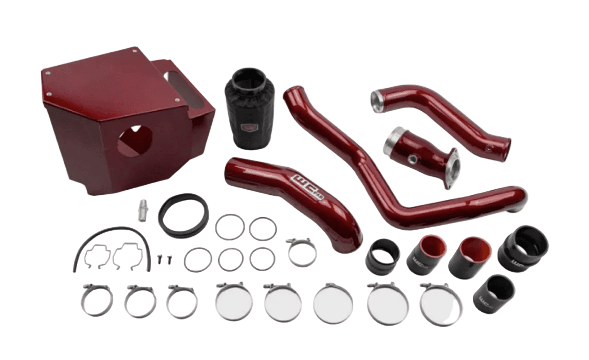 2020-2026 L5P WCFAB 4" STAGE 2 INTAKE KIT WITH AIR BOX — 2017–2023 L5P 6.6L diesel performance part