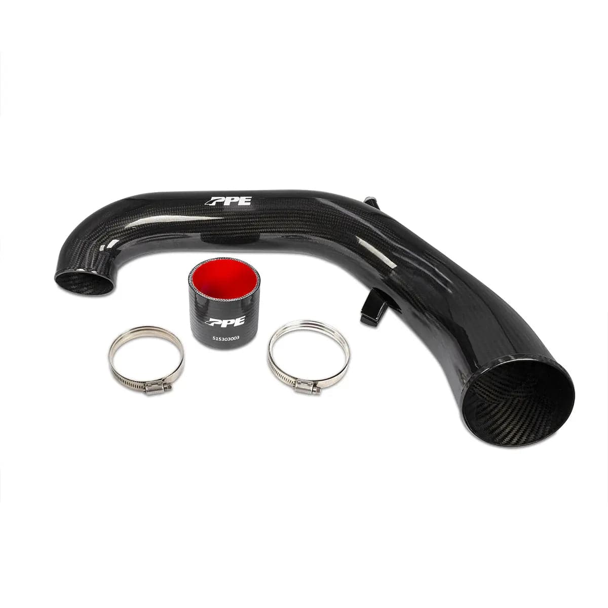 2020-2026 GM 1500 LM2/LZ0 3.0L - Zilla Carbon Fiber Intake Tube 2