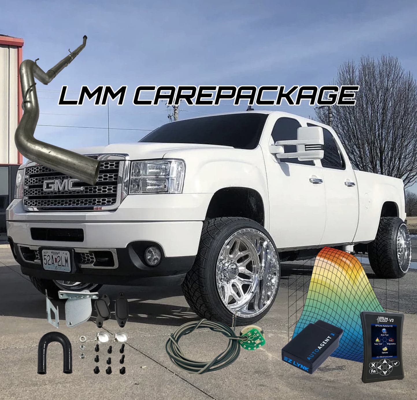 2007.5-2010 6.6L DURAMAX CAREPACKAGE (DIY KIT) — Care Packages diesel performance part