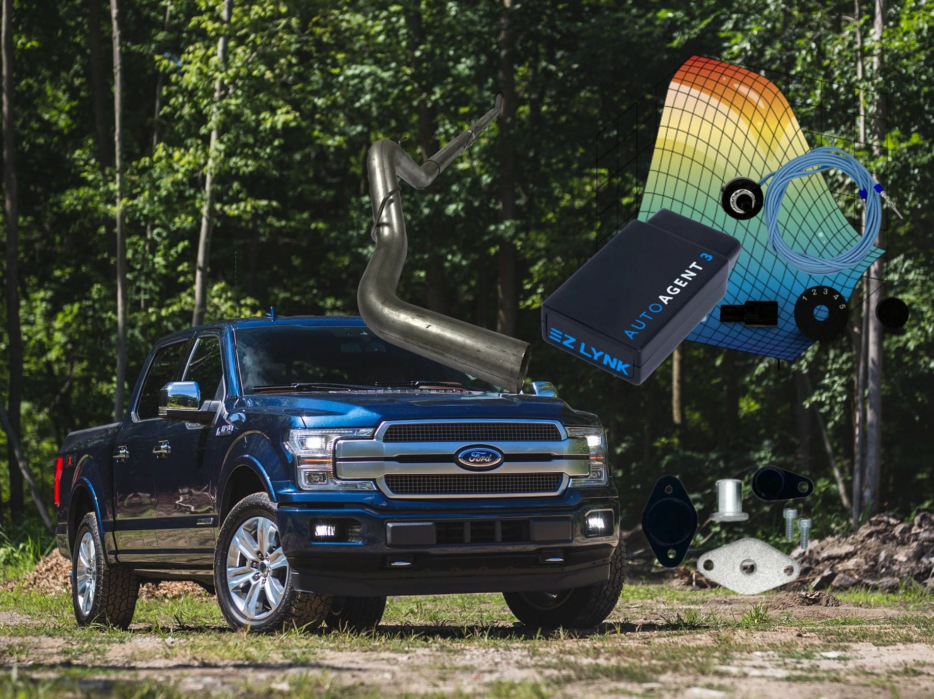 2018-2021 F150 3.0 POWERSTROKE CAREPACKAGE (DIY) — Care Packages diesel performance part
