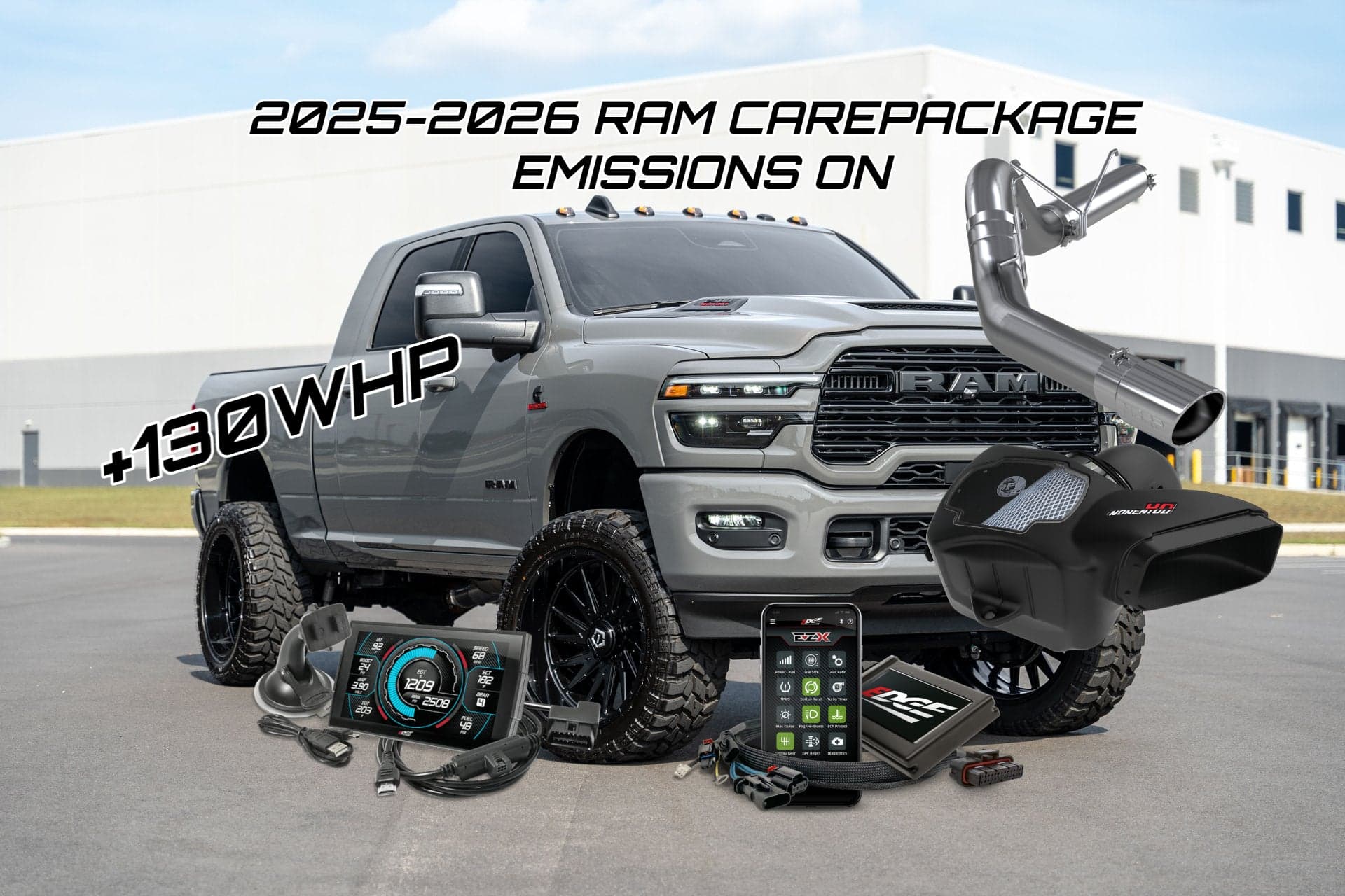 2025-2026 RAM 6.7 CUMMINS 2500/3500 CAREPACKAGE (DIY KIT) EMISSIONS ON — Care Packages diesel performance part