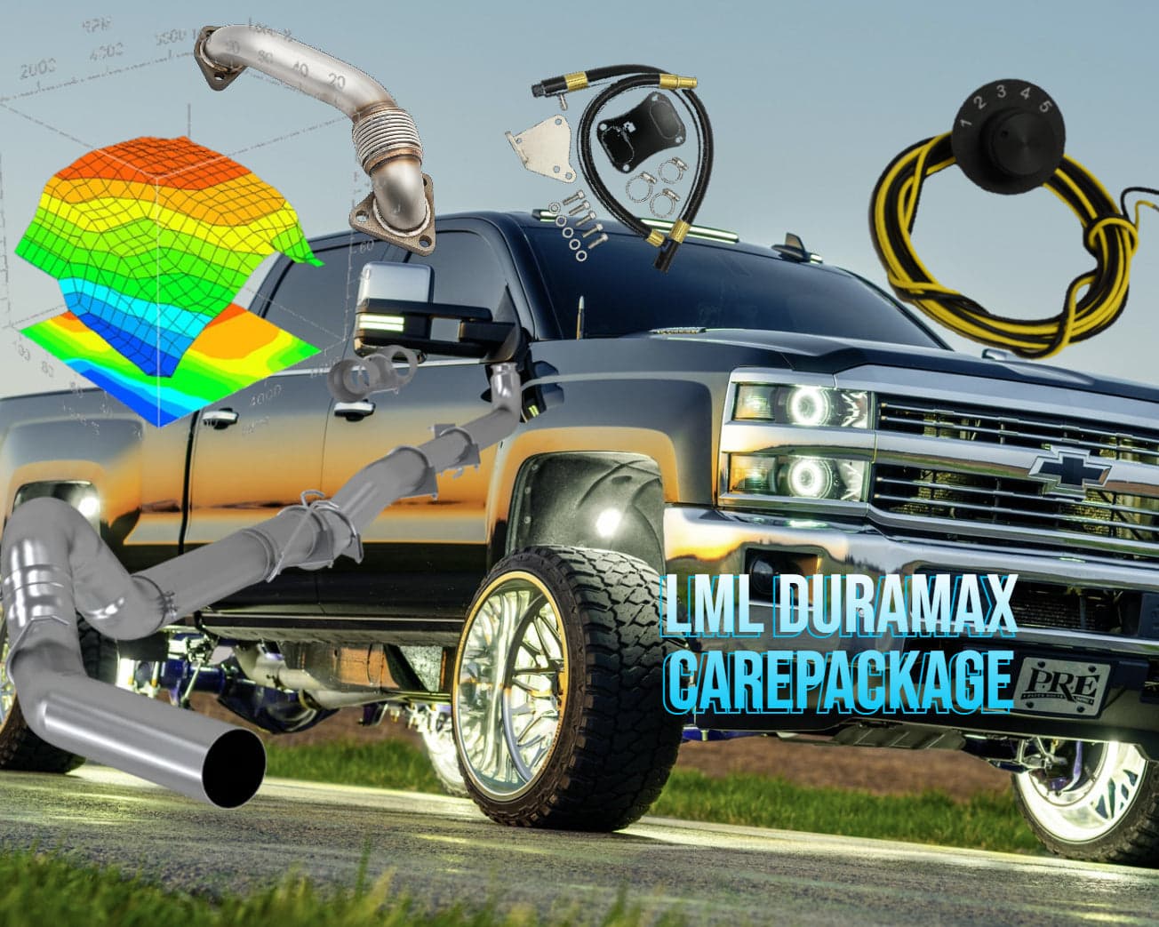 2011-2016 LML CAREPACKAGE (DIY KIT) — Care Packages diesel performance part