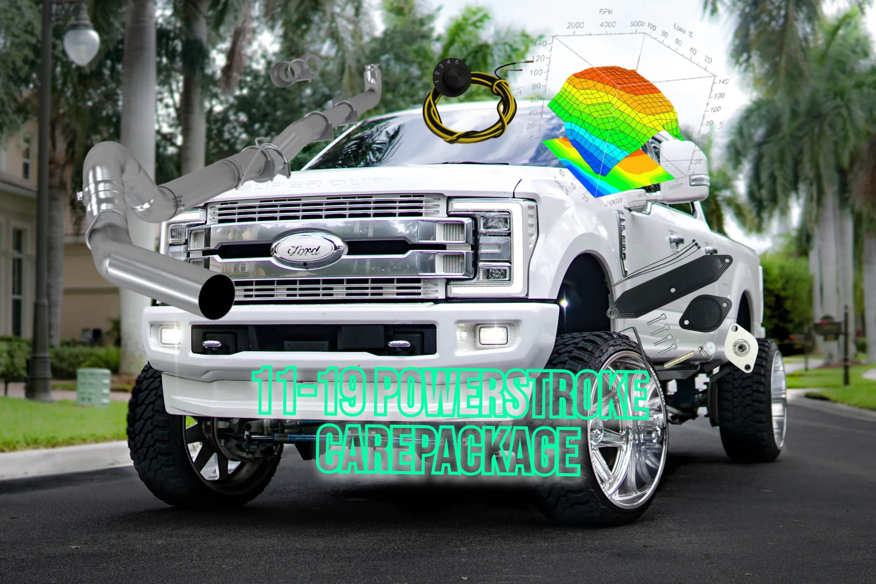 2011 - 2019 6.7 POWERSTROKE CAREPACKAGE (DIY KIT) — Care Packages diesel performance part