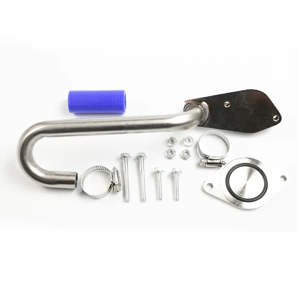 2003-2007 Ford 6.0L Powerstroke Diesel E Series - EGR Valve Cooler Delete Kit — 2003–2007 Powerstroke 6.0L diesel performance part