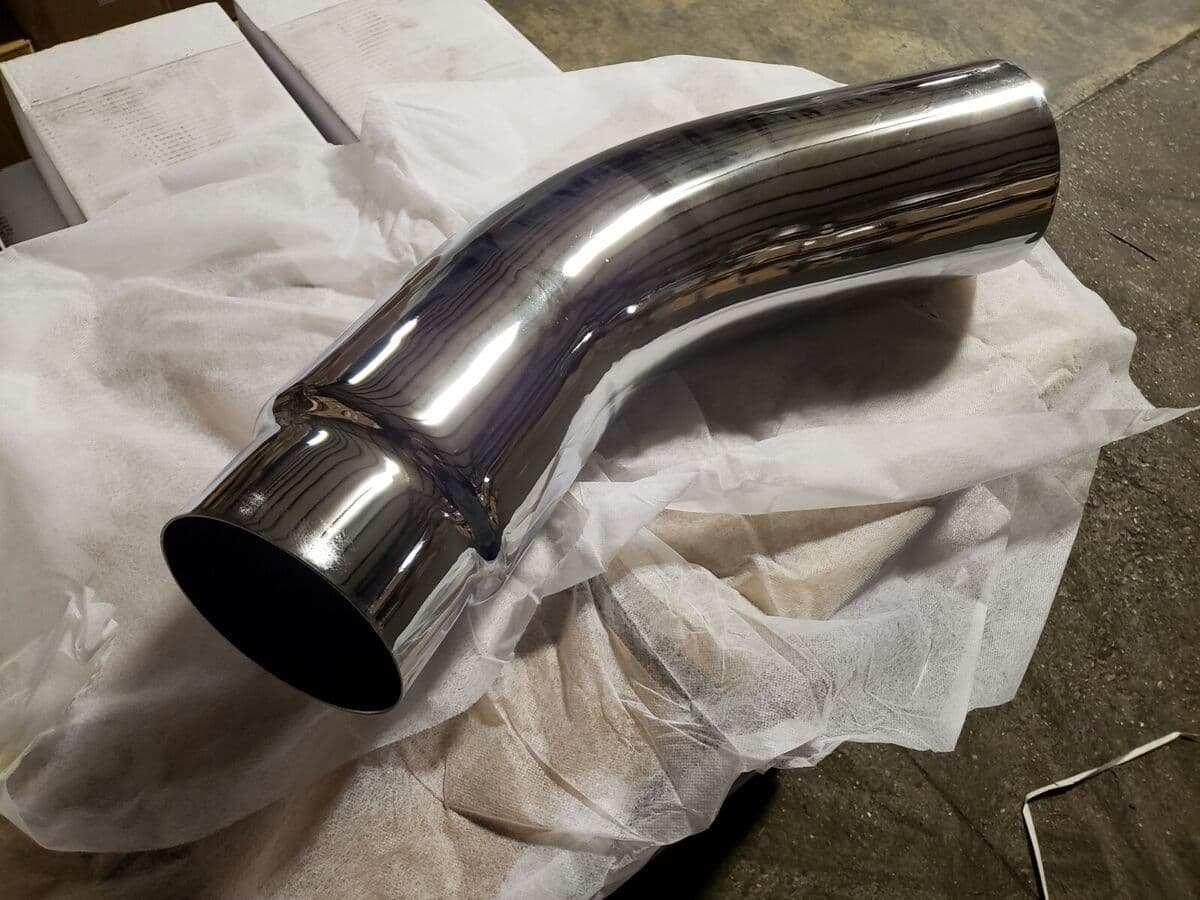 Chrome Exhaust Tip Elbow 3