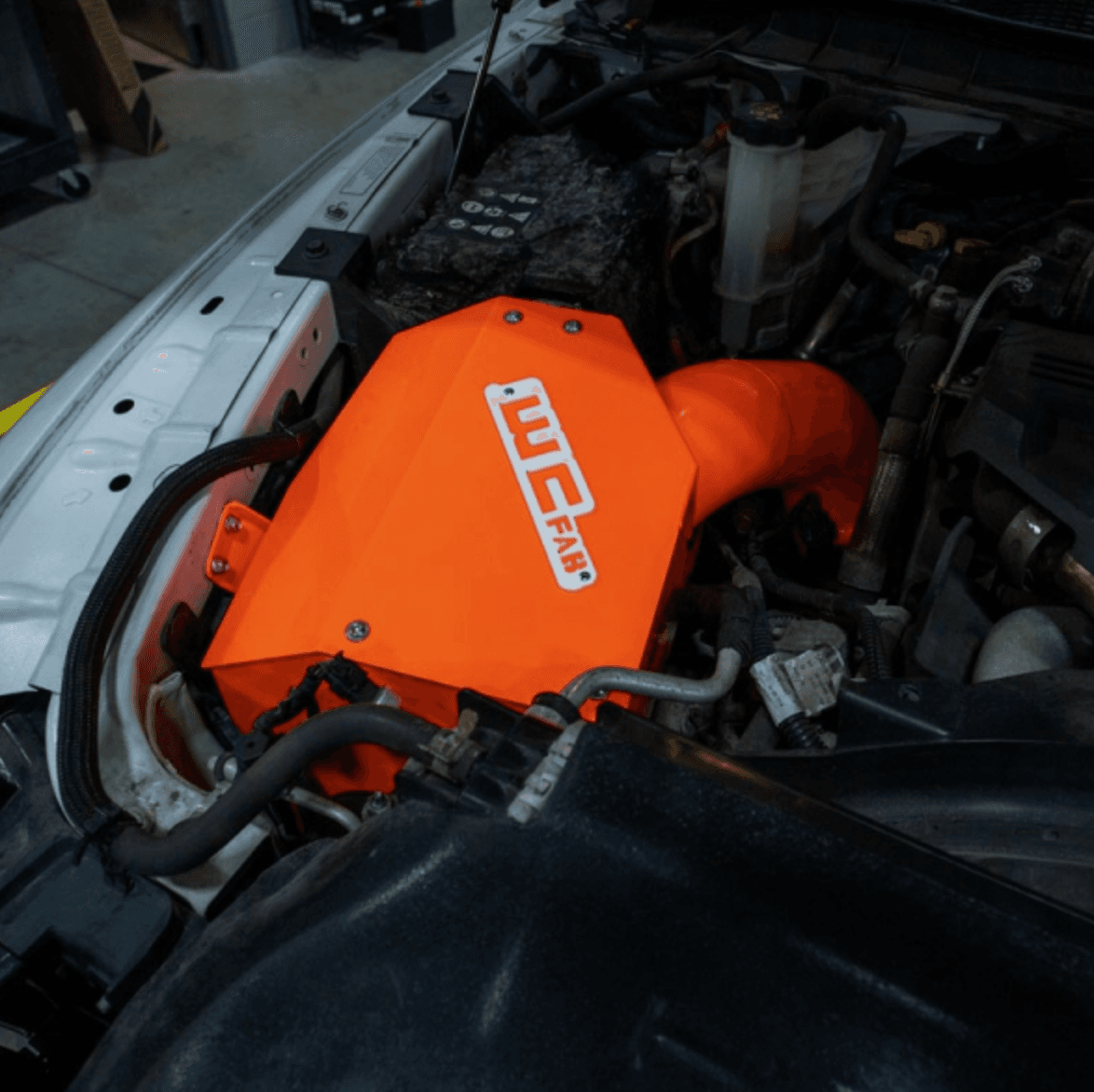 2013-2018 CUMMINS WCFAB 4" INTAKE KIT WITH AIRBOX 2