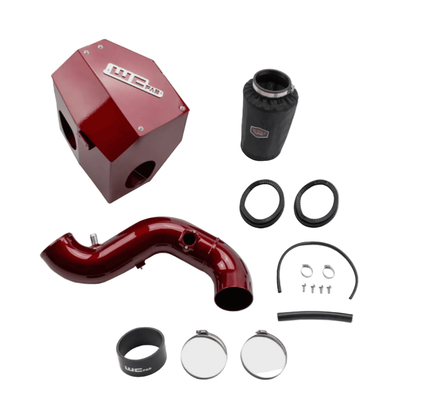 2013-2018 CUMMINS WCFAB 4" INTAKE KIT WITH AIRBOX 3