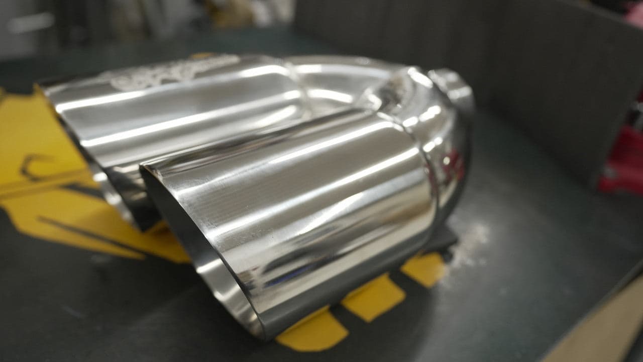 Dual 6in Exhaust Tips — 2013–2018 Cummins 6.7L diesel performance part