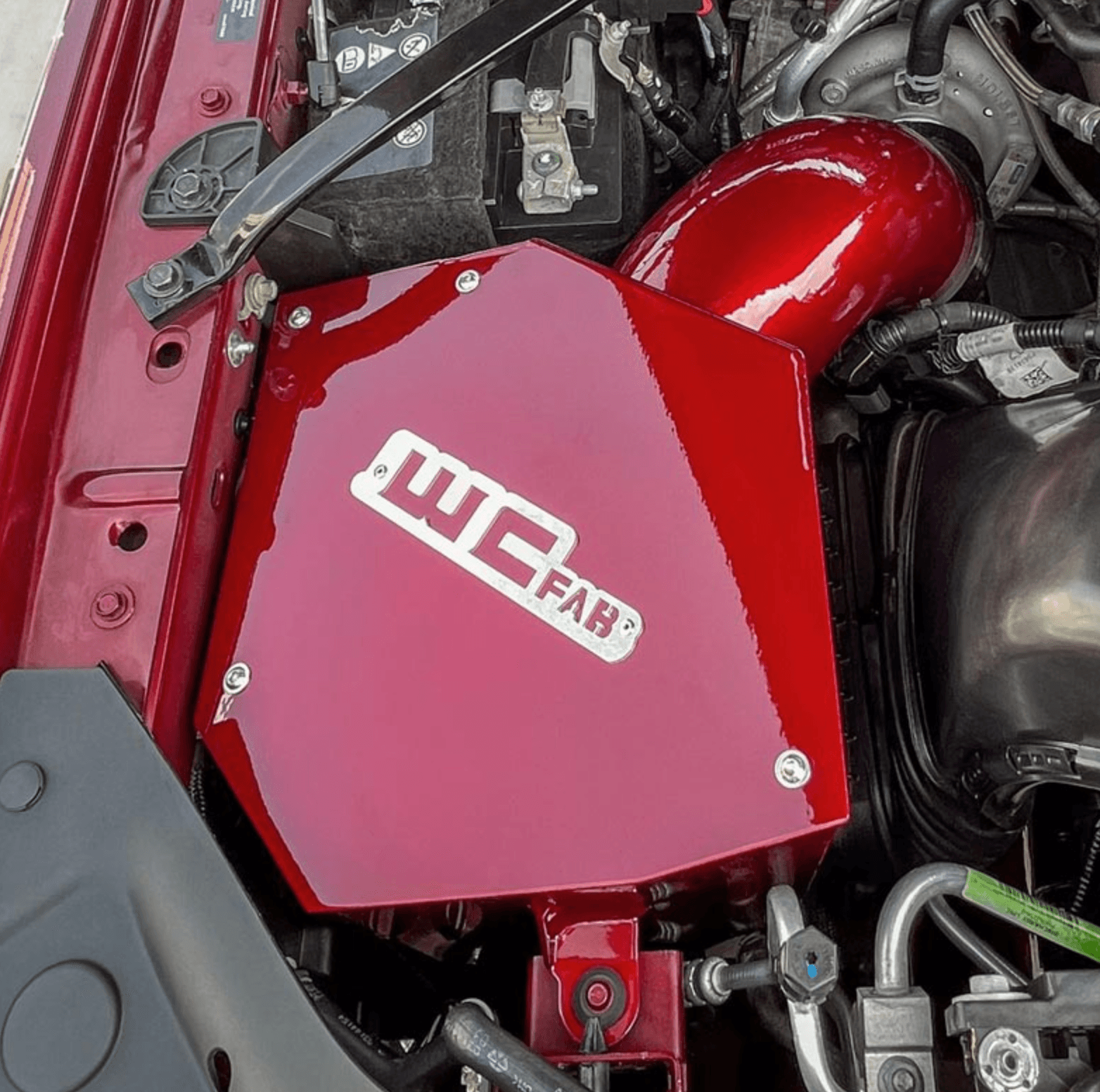 2019-2024 CUMMINS WCFAB 5" INTAKE KIT WITH AIRBOX 3