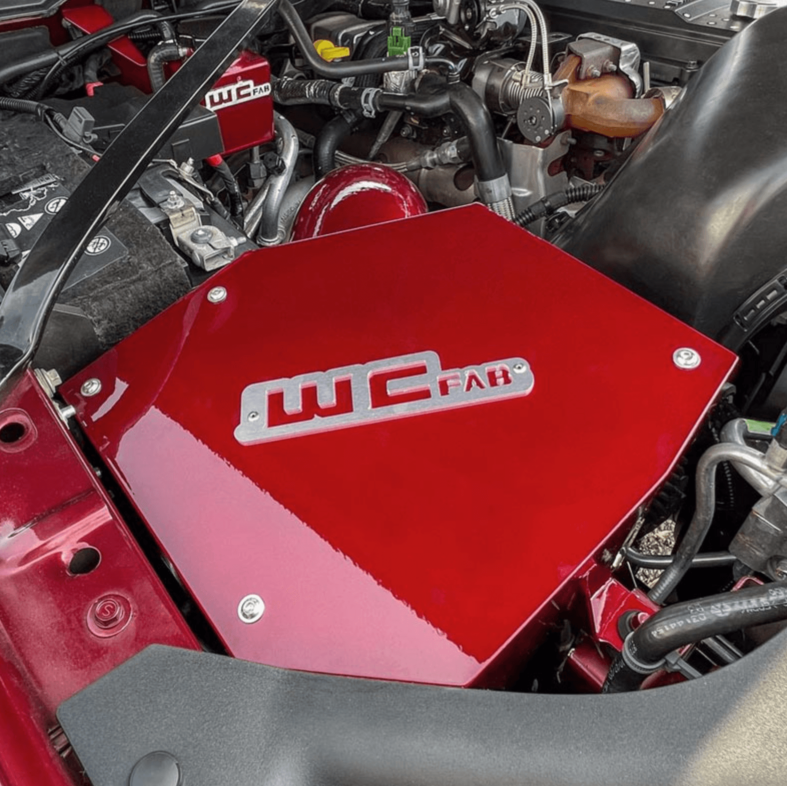 2019-2024 CUMMINS WCFAB 5" INTAKE KIT WITH AIRBOX 2