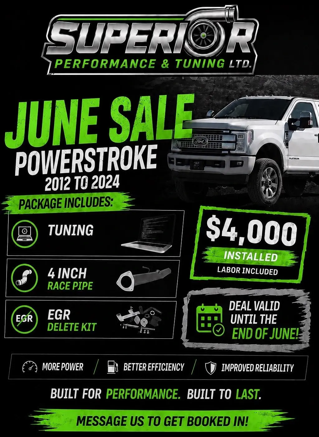 June Sale — Powerstroke