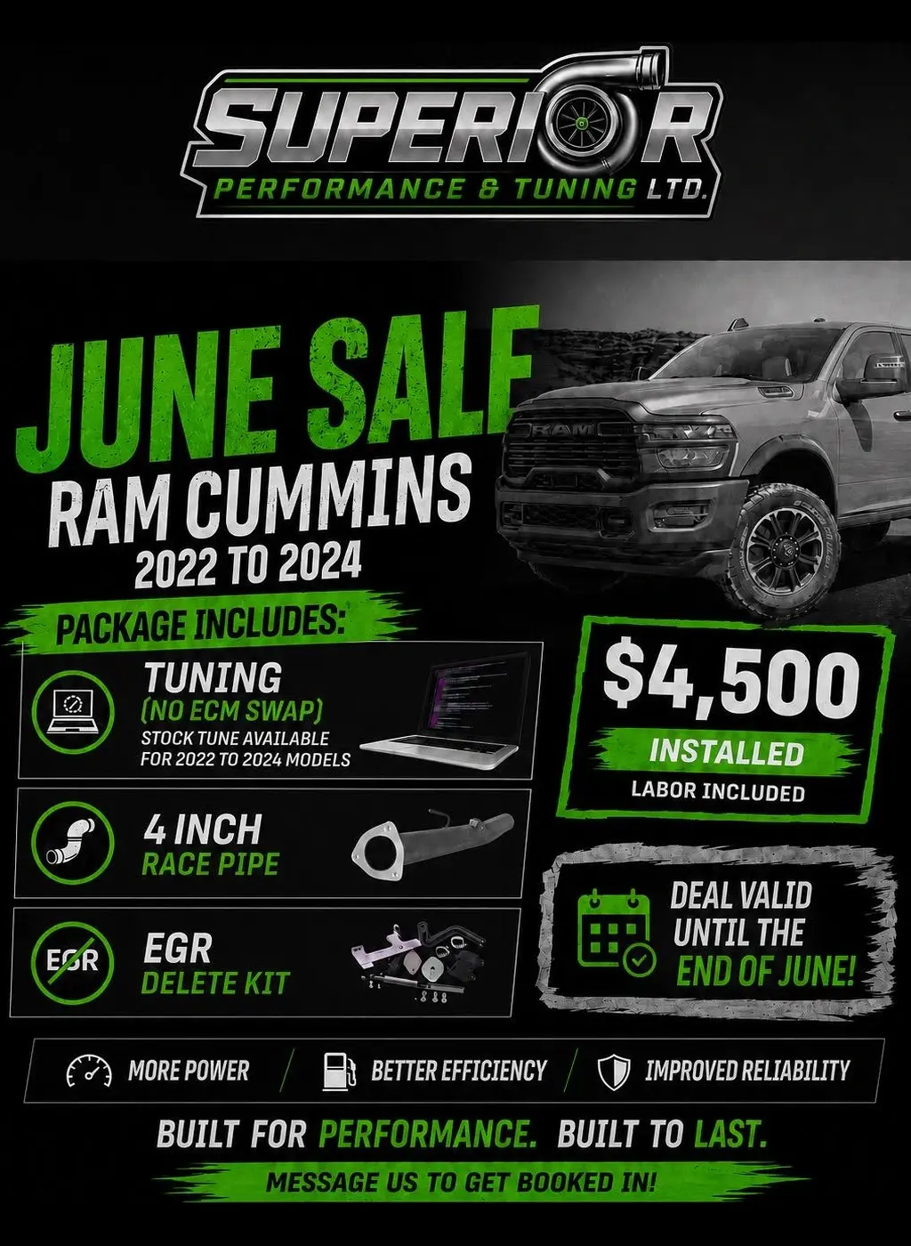 June Sale — RAM Cummins